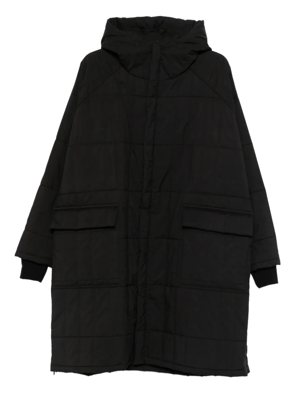 Стеганое пальто с капюшоном Nomen Nescio, черный
Стеганое пальто с капюшоном Nomen Nescio, черный