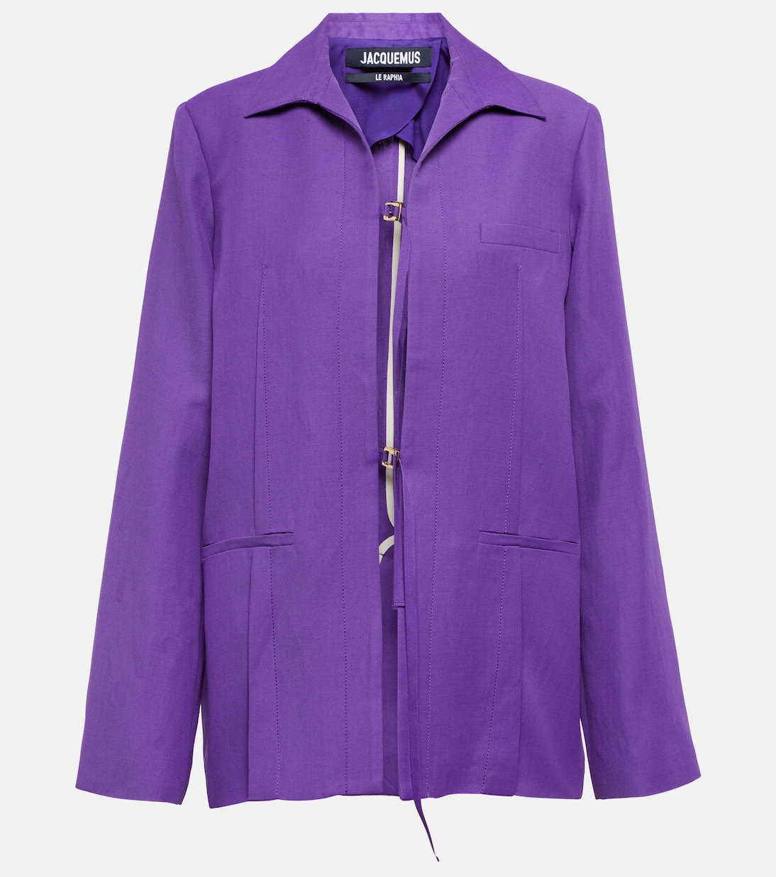 Куртка из твила Amaro Jacquemus, фиолетовый
Куртка из твила Amaro Jacquemus, фиолетовый