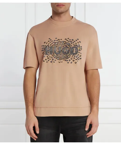 Футболка-Дуника Relaxed fit Hugo, коричневый
Футболка-Дуника Relaxed fit Hugo, коричневый