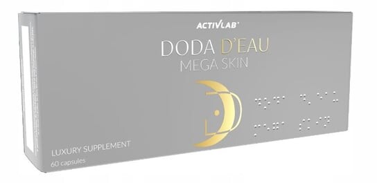 Doda D'EAU Mega Skin Activlab, Укрепляющая кожа, 60 капсул. Inna marka
Doda D'EAU Mega Skin Activlab, Укрепляющая кожа, 60 капсул. Inna marka
