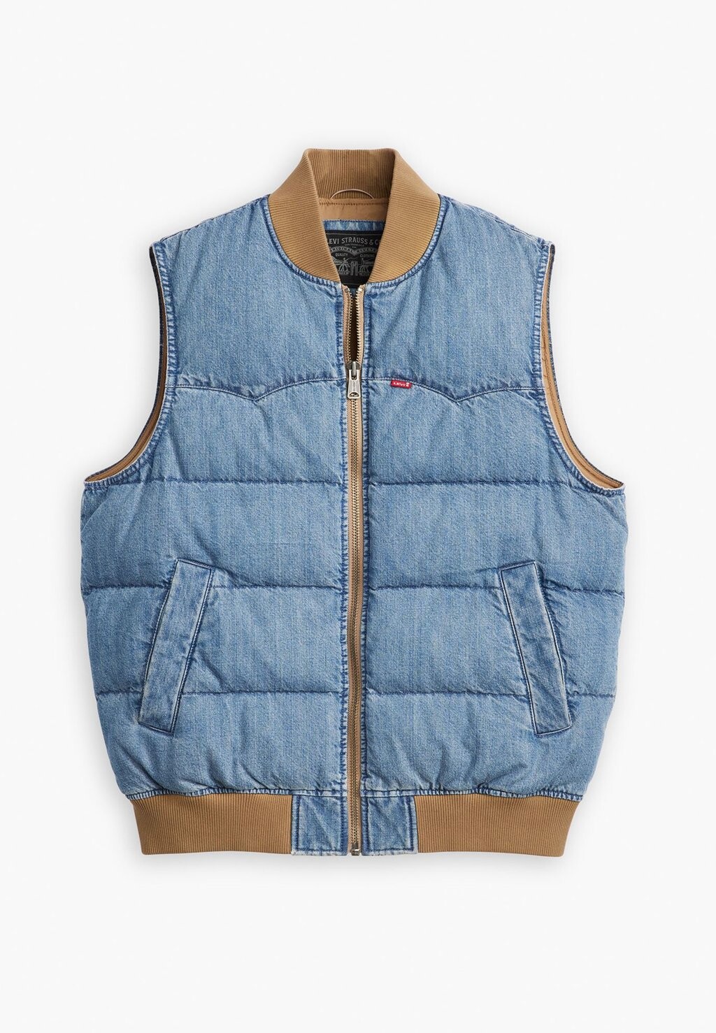 Жилет WESTERN SUPER PUFF VEST Levi's®, синий деним
Жилет WESTERN SUPER PUFF VEST Levi's®, синий деним