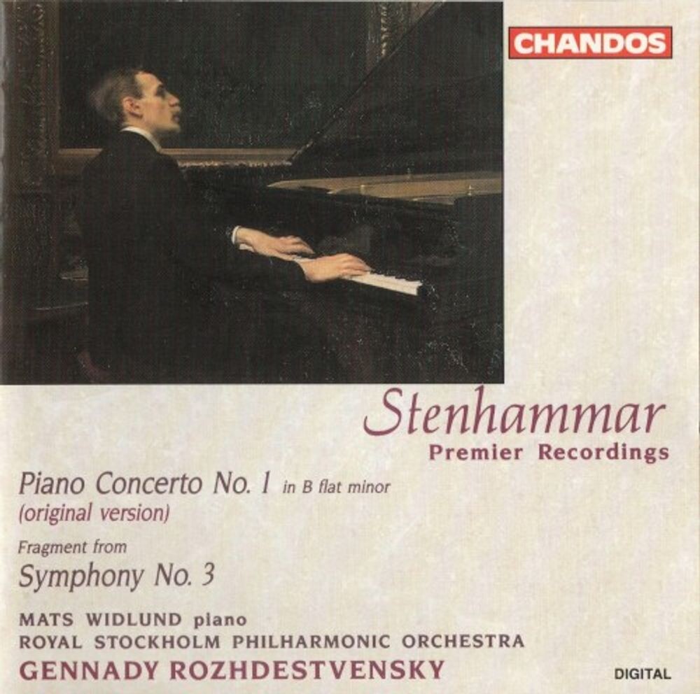 Диск CD Stenhammar: Piano Concerto No. 1 / Fragment from Symphony No. 3 - Wilhelm Stenhammar, Gennady Rozhdestvensky, Mats Widlund, Royal Stockholm Philharmonic Orchestra
Диск CD Stenhammar: Piano Concerto No. 1 / Fragment from Symphony No. 3 - Wilhelm Stenhammar, Gennady Rozhdestvensky, Mats Widlund, Royal Stockholm Philharmonic Orchestra