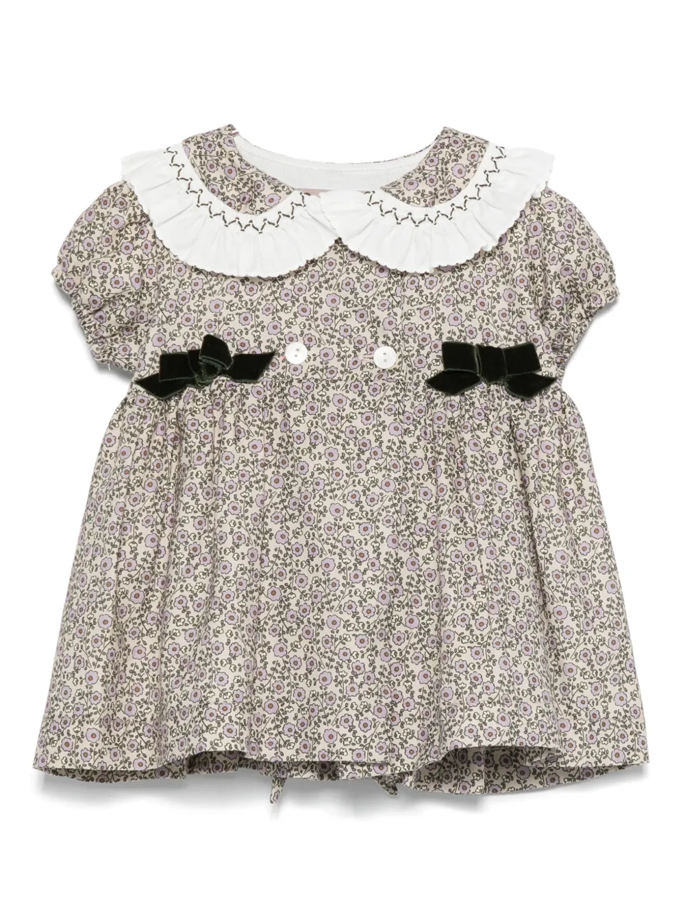 Платье с цветочным принтом La Stupenderia, нейтральный 
Платье с цветочным принтом La Stupenderia, нейтральный