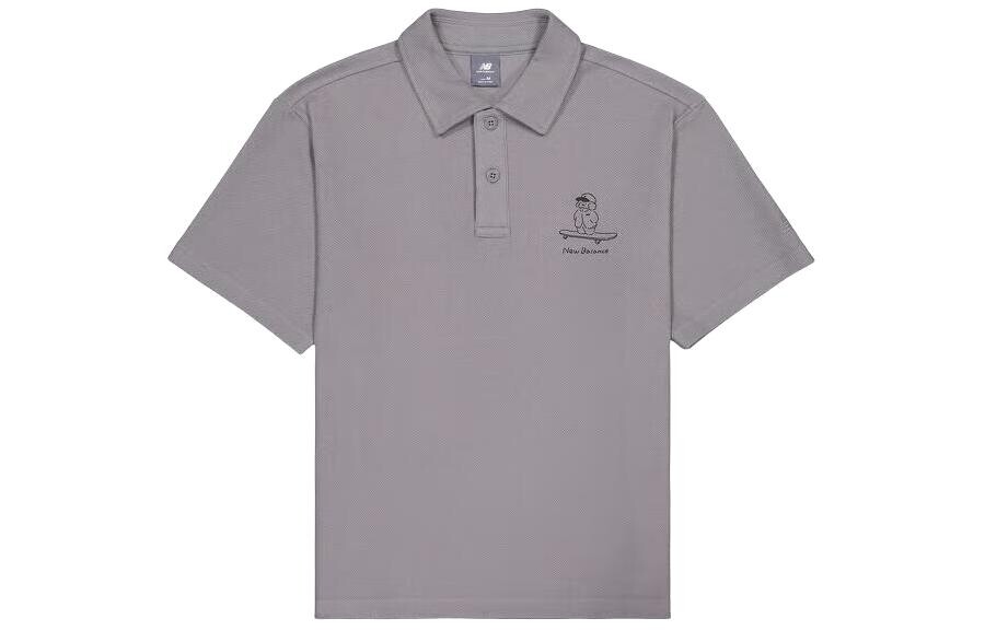 Рубашка поло унисекс серая New Balance, серый
Рубашка поло унисекс серая New Balance, серый