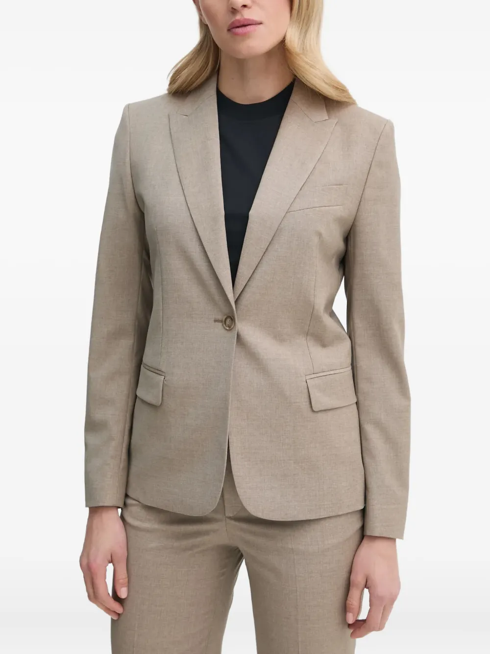 Однобортный пиджак Filippa K, нейтральный
Однобортный пиджак Filippa K, нейтральный