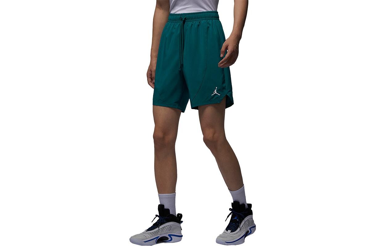 Повседневные шорты мужские темно-зеленые Jordan, темно-зеленый 
Повседневные шорты мужские темно-зеленые Jordan, темно-зеленый