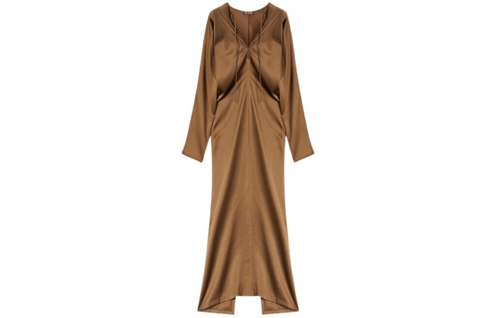 Платье с длинными рукавами женское верблюжье Loro Piana
Платье с длинными рукавами женское верблюжье Loro Piana