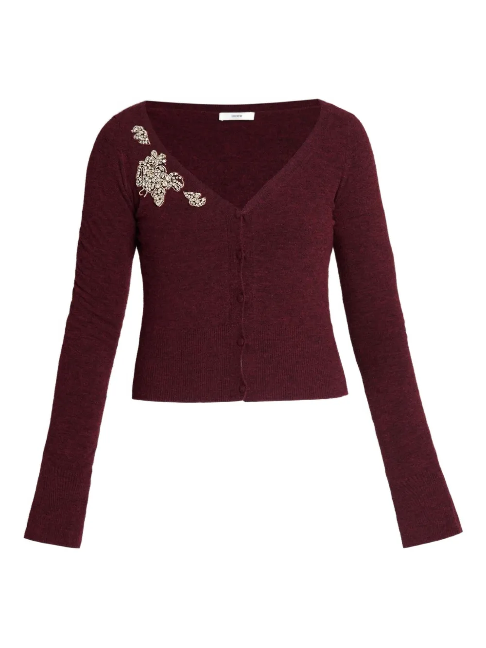 Укороченный кардиган ERDEM, красный 
Укороченный кардиган ERDEM, красный