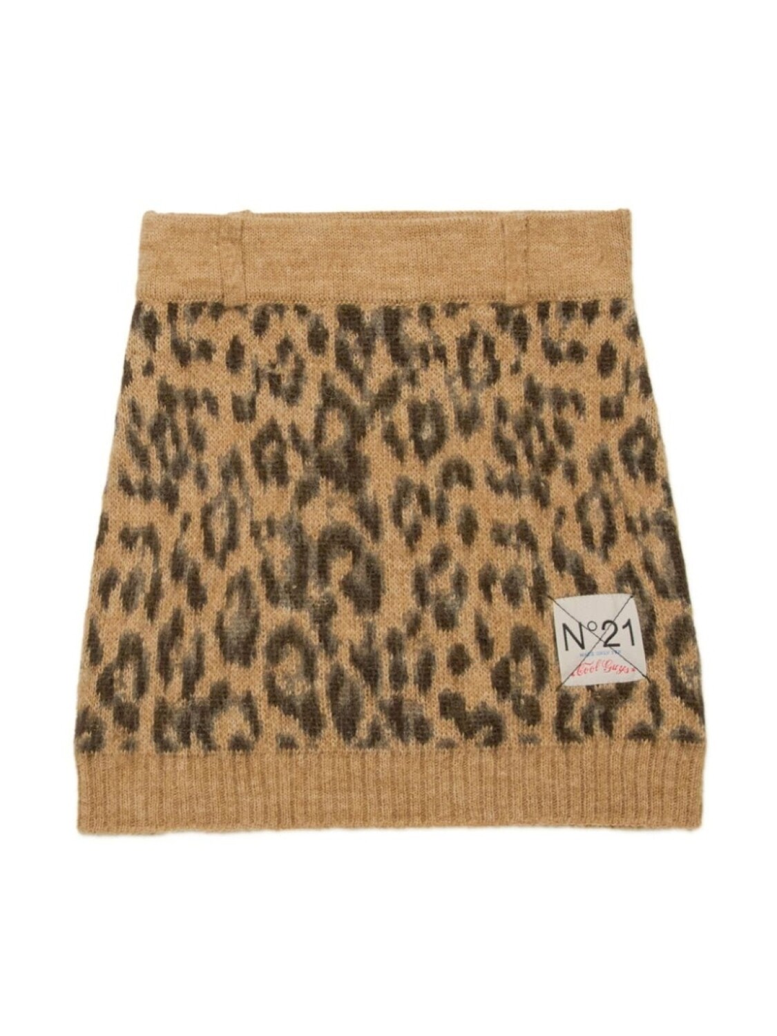 Nº21 Kids трикотажная юбка мини с леопардовым узором, коричневый
Nº21 Kids трикотажная юбка мини с леопардовым узором, коричневый