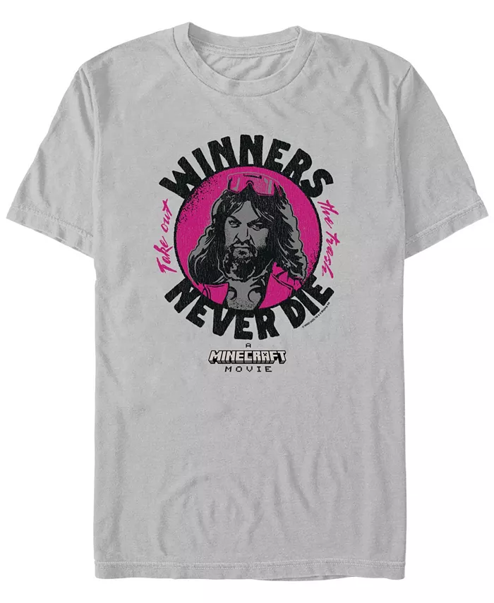 Мужская футболка с коротким рукавом Minecraft Movie Winners Never Die Fifth Sun, серебряный
Мужская футболка с коротким рукавом Minecraft Movie Winners Never Die Fifth Sun, серебряный