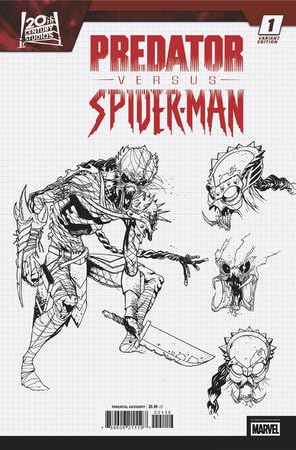Predator vs Spider Man #1 Ferreira Design Incentive Var (Marvel Comics Entertainment)
Predator vs Spider Man #1 Ferreira Design Incentive Var (Marvel Comics Entertainment)