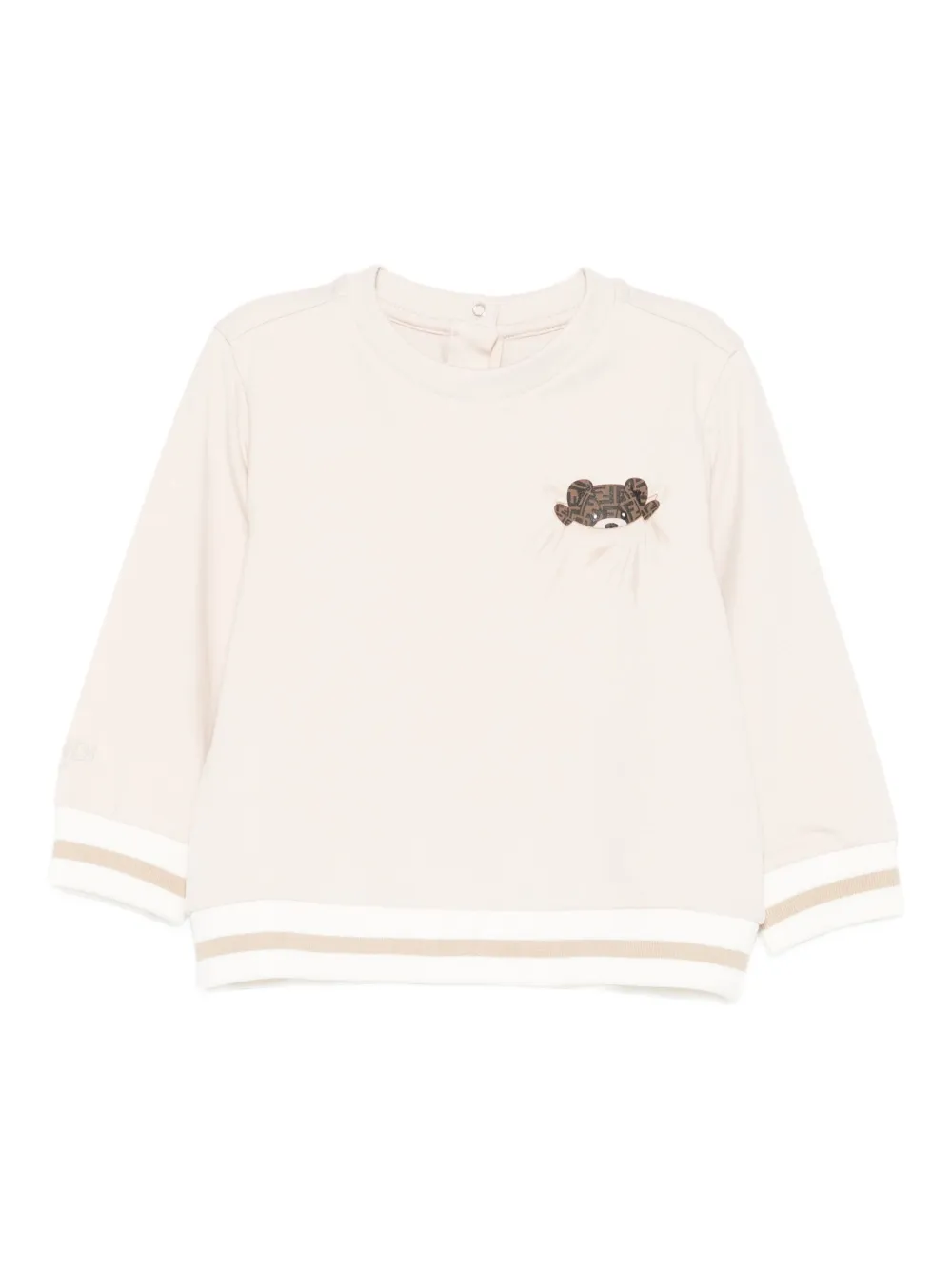 Толстовка с аппликацией «Медведь» FENDI KIDS, нейтральный
Толстовка с аппликацией «Медведь» FENDI KIDS, нейтральный