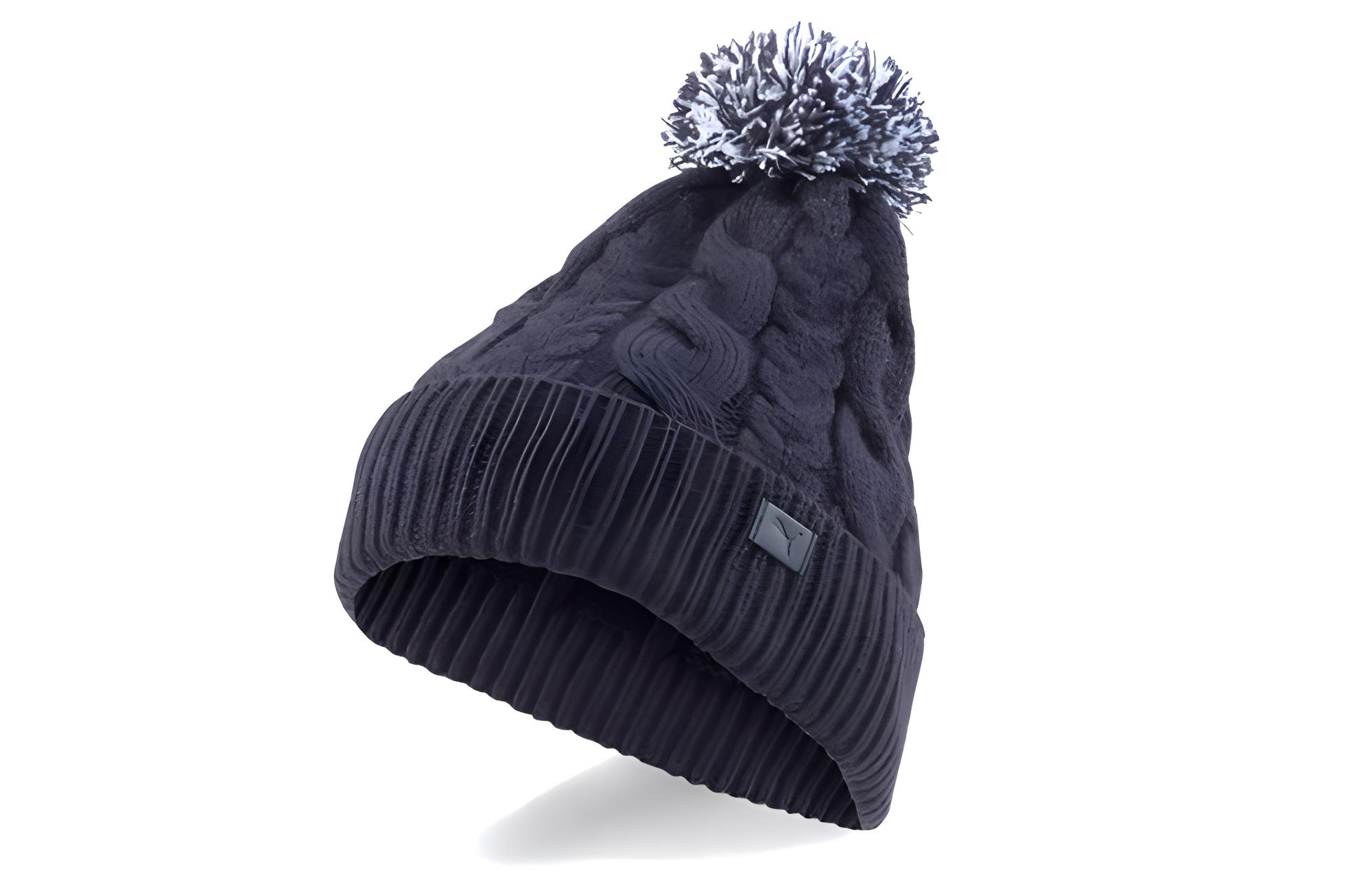 PUMA Акриловая женская шапка-бини тёмно-синяя, Dark Blue
PUMA Акриловая женская шапка-бини тёмно-синяя, Dark Blue