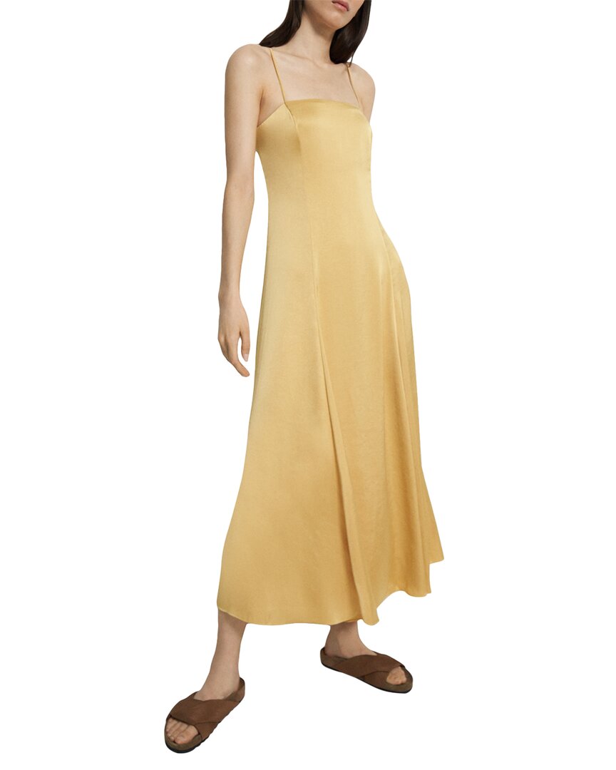 Платье-миди Theory на бретелях, желтый
Платье-миди Theory на бретелях, желтый