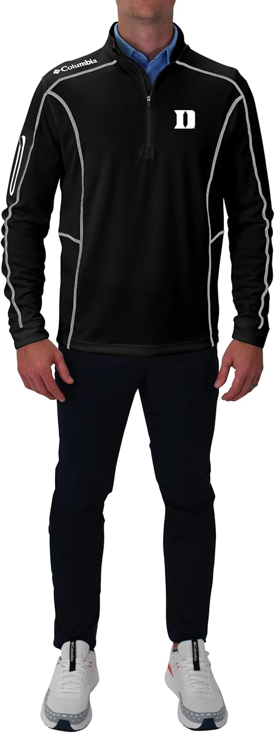 Columbia Duke Univ Golf мужская толстовка Shotgun 1/4 Zip, Black
Columbia Duke Univ Golf мужская толстовка Shotgun 1/4 Zip, Black