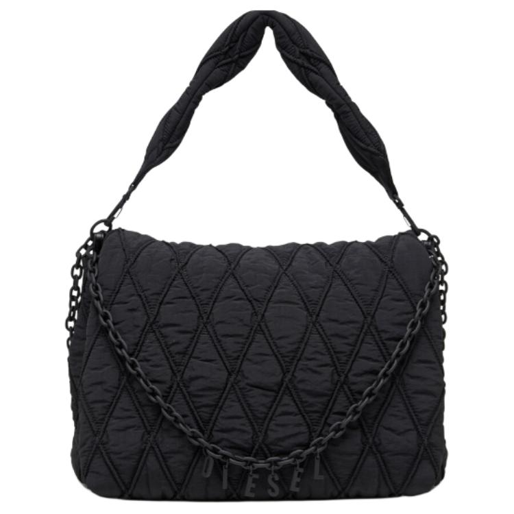 DIESEL Нейлоновая женская сумка через плечо Тубэс черная
DIESEL Нейлоновая женская сумка через плечо Тубэс черная
