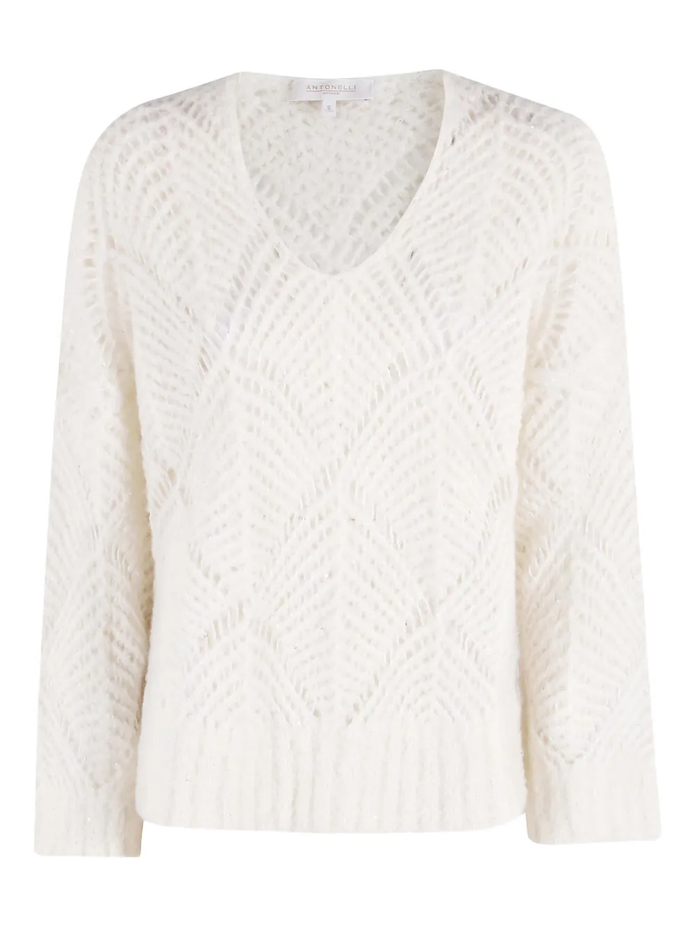 Свитер крупной вязки Antonelli, белый
Свитер крупной вязки Antonelli, белый
