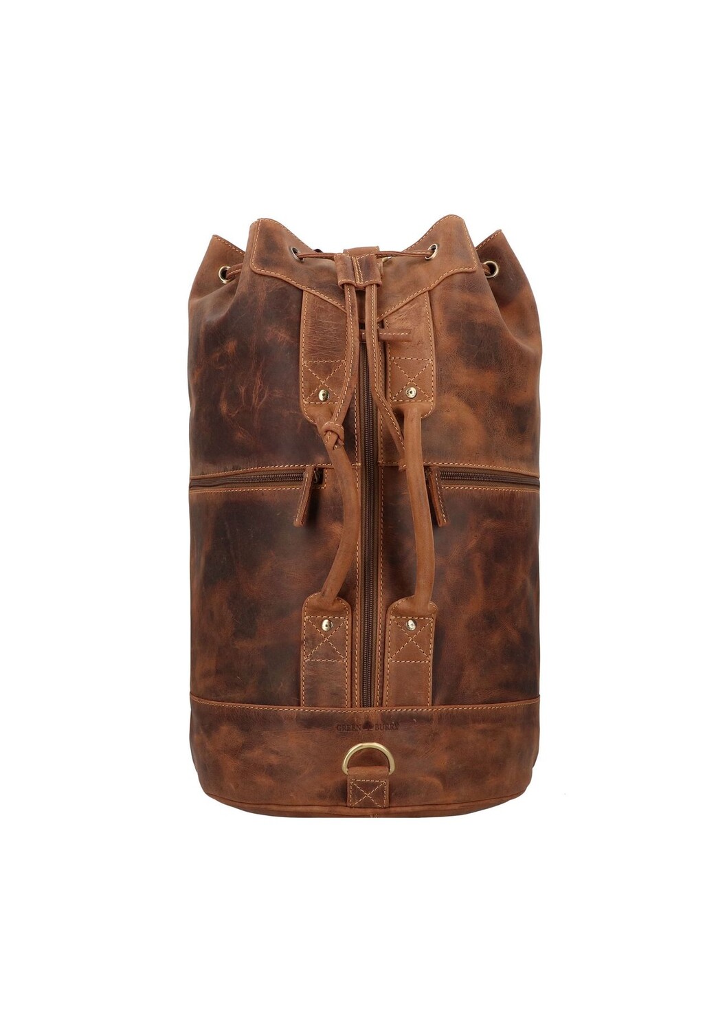 Винтажный кожаный рюкзак 48 см Green Burry, коричневый
Винтажный кожаный рюкзак 48 см Green Burry, коричневый