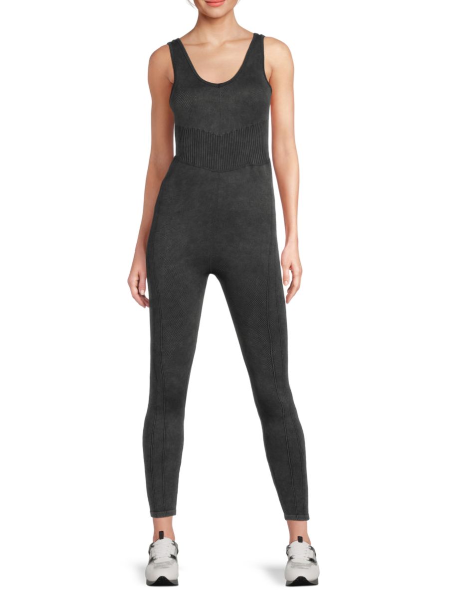 Бесшовный скульптурный трикотажный комбинезон из рубчатого трикотажа Harmony and Balance, черный
Бесшовный скульптурный трикотажный комбинезон из рубчатого трикотажа Harmony and Balance, черный