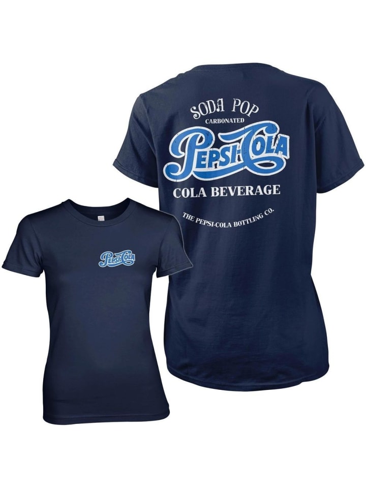 Футболка Pepsico Soda Pop Girly Tee Pepsi Co, синий 
Футболка Pepsico Soda Pop Girly Tee Pepsi Co, синий