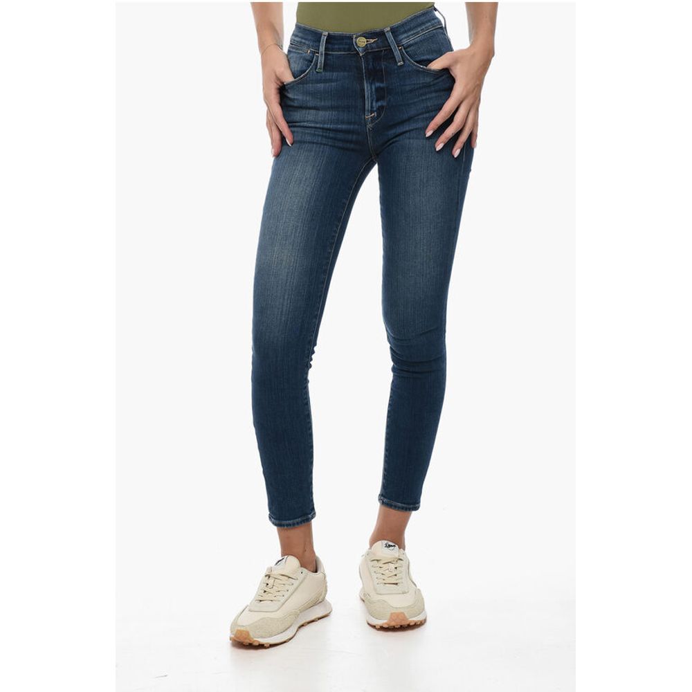 Джинсы скинни с высокой талией Frame, Blue
Джинсы скинни с высокой талией Frame, Blue