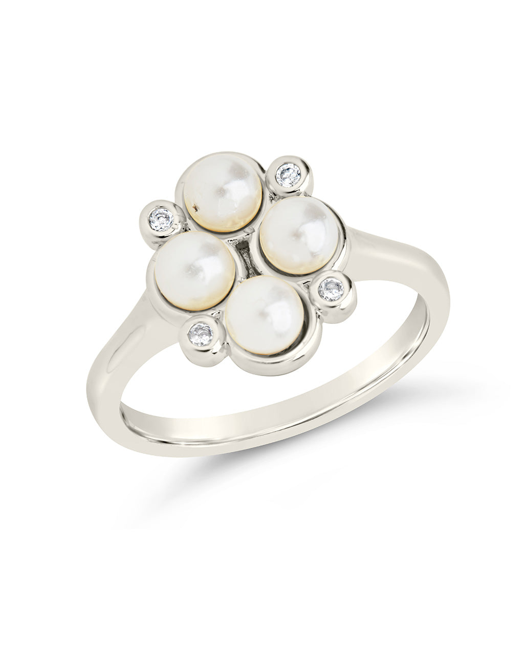 Кольцо Cosetta с фианитами и жемчугом Sterling Forever, серебряный
Кольцо Cosetta с фианитами и жемчугом Sterling Forever, серебряный