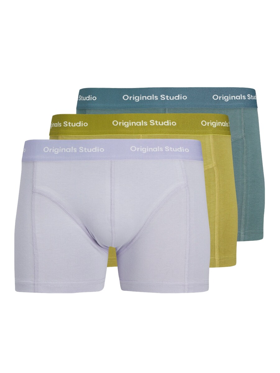 Боксерские шорты JACK & JONES JACVESTERBRO, цвет Cyan blue/Olive/Lilac
Боксерские шорты JACK & JONES JACVESTERBRO, цвет Cyan blue/Olive/Lilac