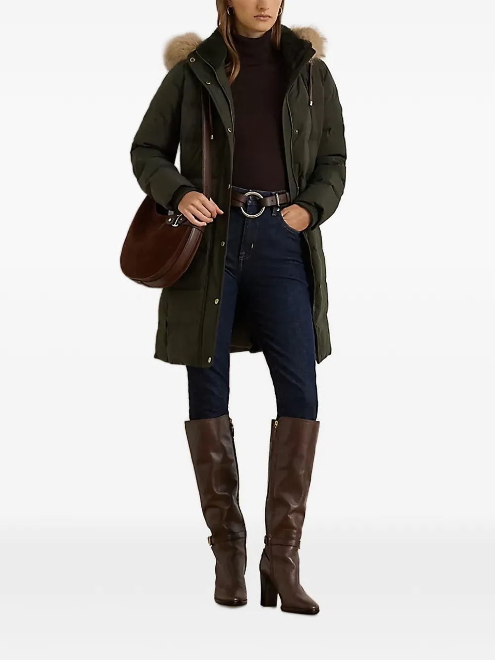 Стеганое пальто Lauren Ralph Lauren, зеленый
Стеганое пальто Lauren Ralph Lauren, зеленый