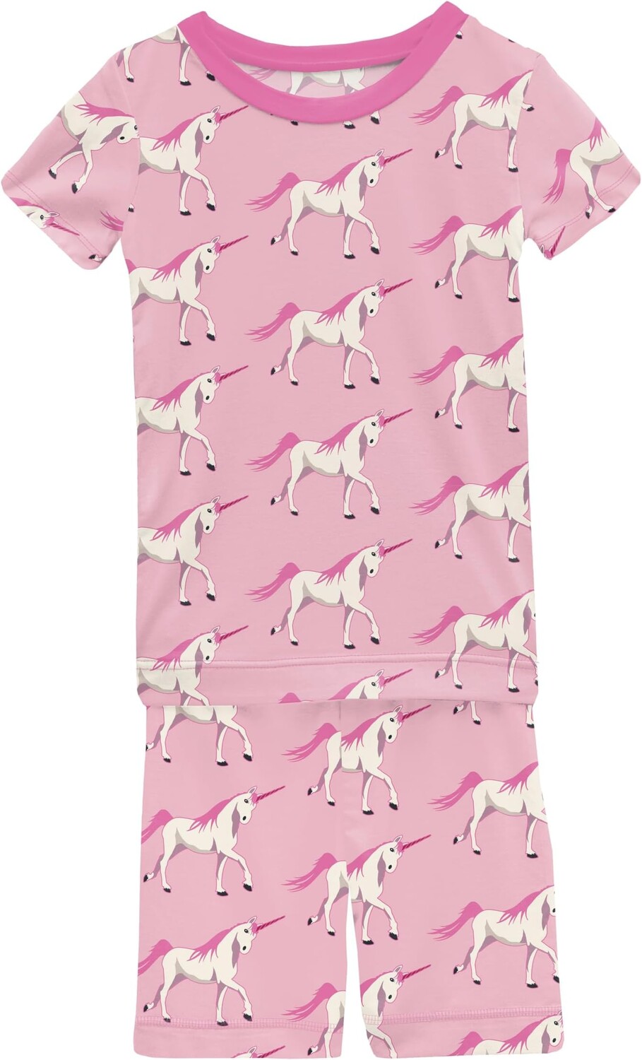 Пижама Kickee Pants Kids Print Short Sleeve Pajama Set with Shorts, цвет Cake Pop Prancing Unicorn
Пижама Kickee Pants Kids Print Short Sleeve Pajama Set with Shorts, цвет Cake Pop Prancing Unicorn