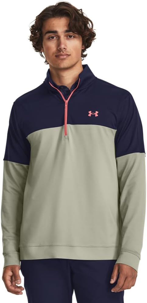 Толстовка Under Armour mens Storm Midlayer Half Zip, (504) Grove Green/Midnight Navy/Venom Red
Толстовка Under Armour mens Storm Midlayer Half Zip, (504) Grove Green/Midnight Navy/Venom Red