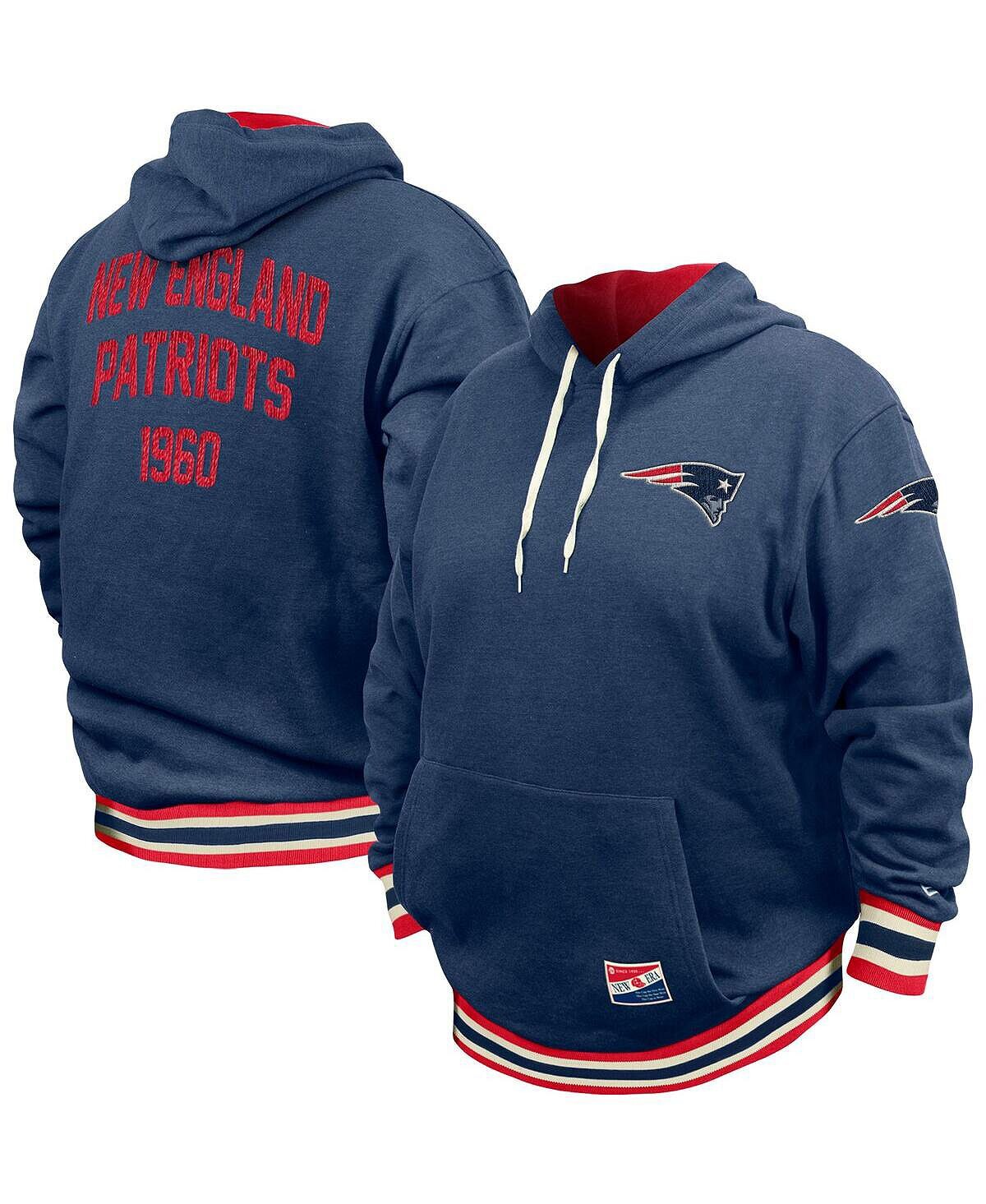 Мужской темно-синий пуловер с капюшоном New England Patriots Big and Tall NFL New Era
Мужской темно-синий пуловер с капюшоном New England Patriots Big and Tall NFL New Era