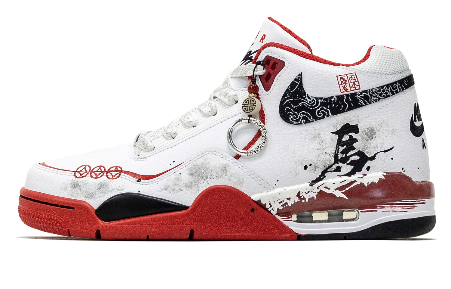 Nike Мужские винтажные баскетбольные кроссовки Flight Legacy Ryoma Spirit средней высоты, износостойкие, красно-белый
Nike Мужские винтажные баскетбольные кроссовки Flight Legacy Ryoma Spirit средней высоты, износостойкие, красно-белый