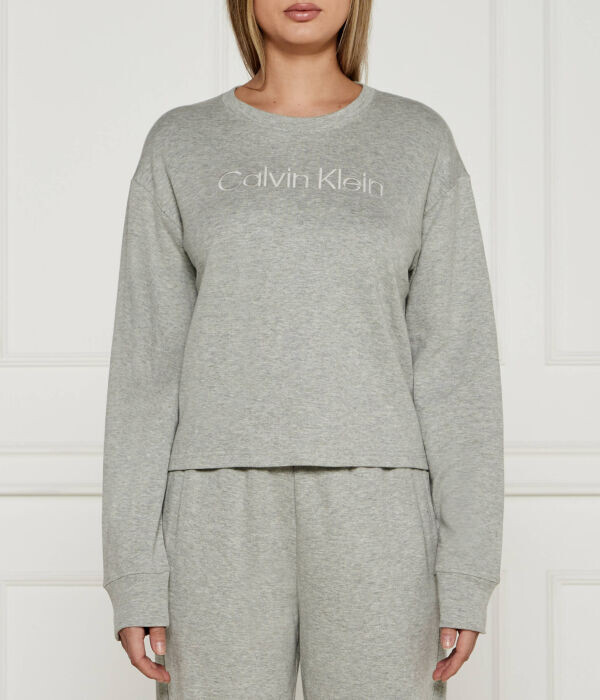 Кофта женская Calvin Klein Underwear пижамная, серый 
Кофта женская Calvin Klein Underwear пижамная, серый