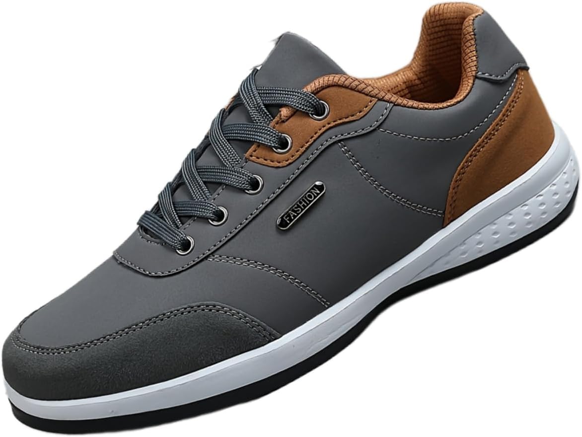 Мужские кроссовки большого размера низкие - на шнуровке, с круглым носком, повседневные, с амортизацией и противоскользящим подошвенным узором - подходят для всех сезонов, для тренировок, прогулок и повседневной носки Clolinde, серый
Мужские кроссовки большого размера низкие - на шнуровке, с круглым носком, повседневные, с амортизацией и противоскользящим подошвенным узором - подходят для всех сезонов, для тренировок, прогулок и повседневной носки Clolinde, серый