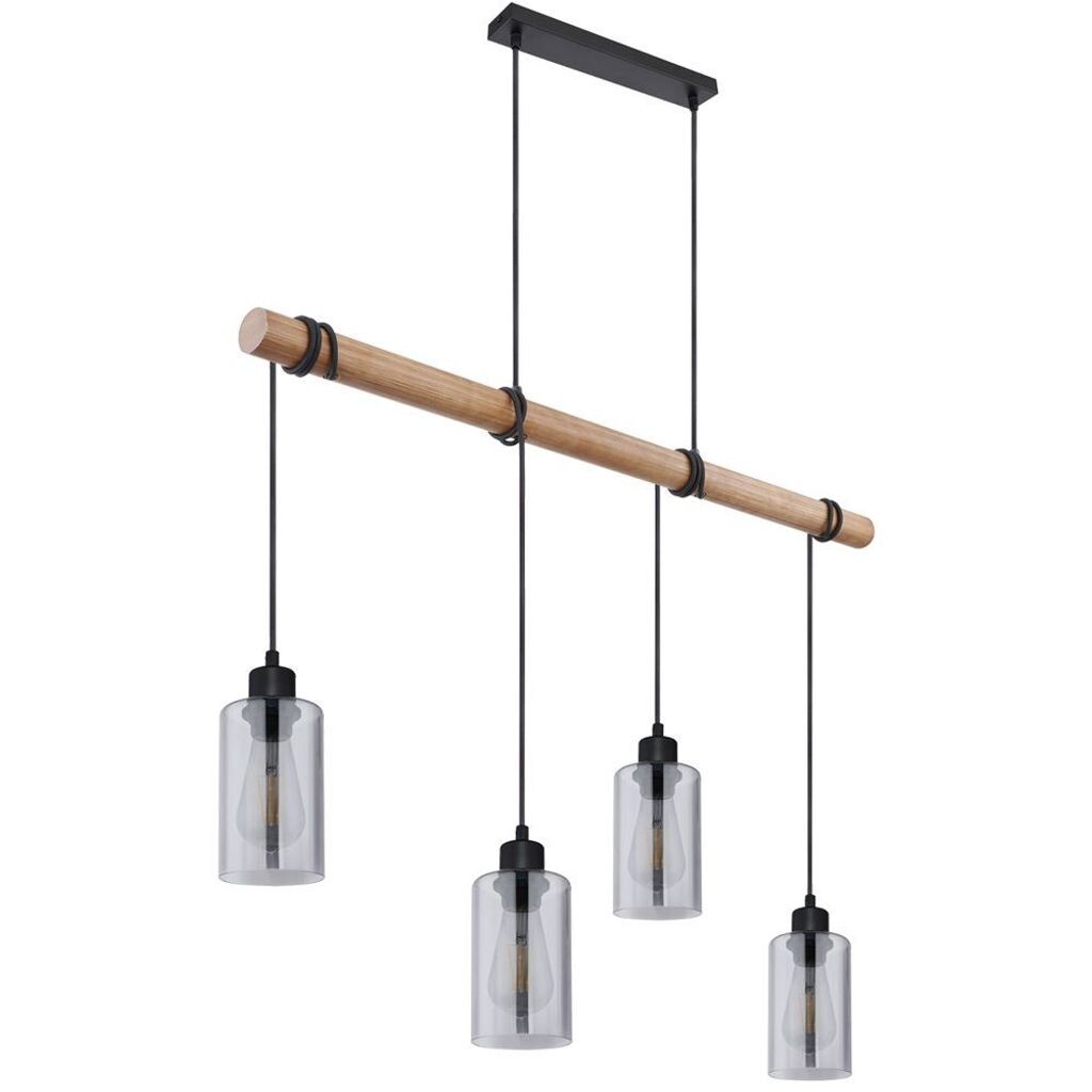 Подвесной светильник, деревянные балки, дымчатое стекло, H 130 см. etc-shop, коричневый
Подвесной светильник, деревянные балки, дымчатое стекло, H 130 см. etc-shop, коричневый