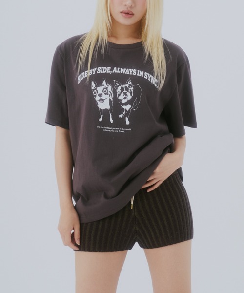 Футболка, крой оверсайз, бренд Bububibi GAB GAB, цвет угольно-серый
Футболка, крой оверсайз, бренд Bububibi GAB GAB, цвет угольно-серый