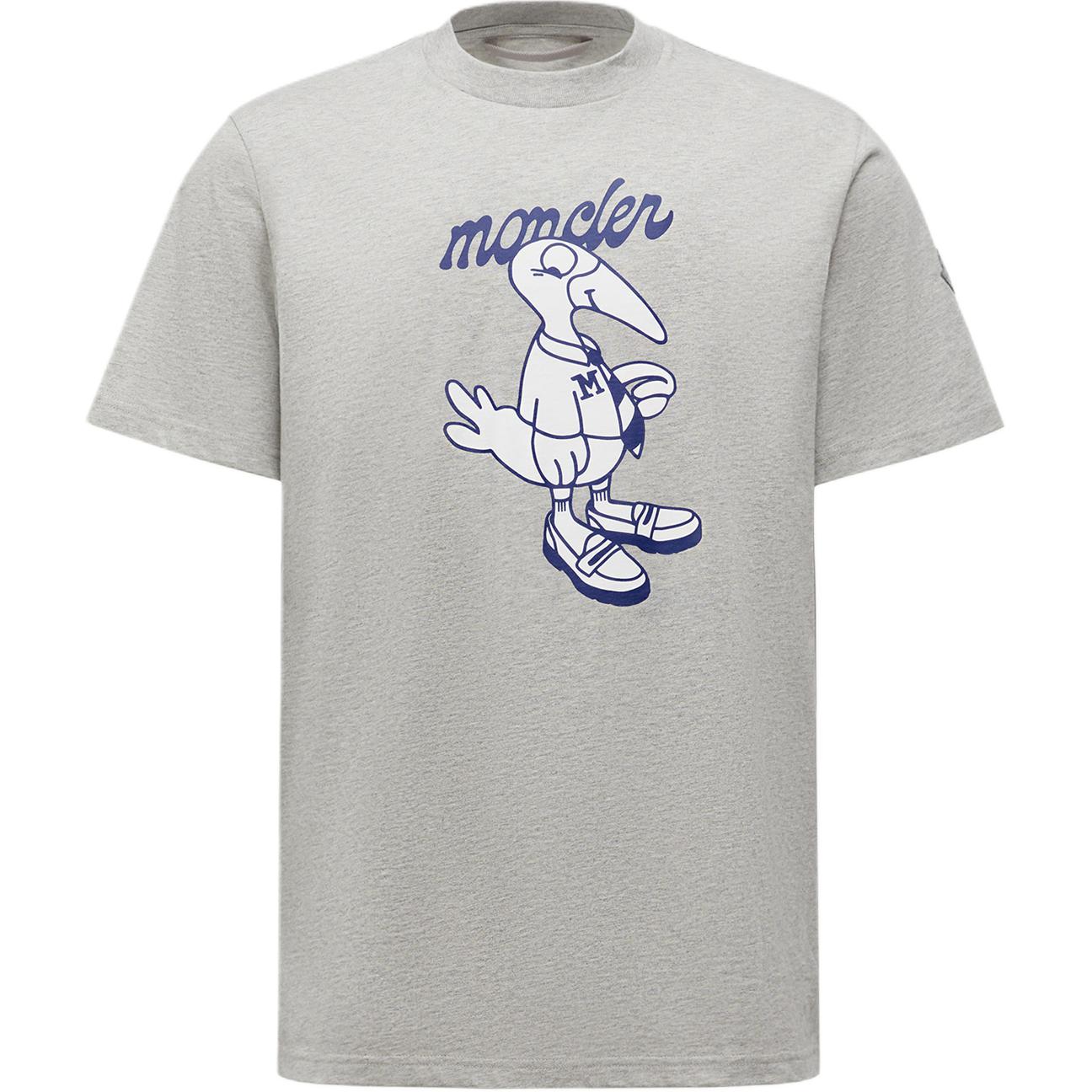 Футболка с принтом логотипа Moncler, серый
Футболка с принтом логотипа Moncler, серый