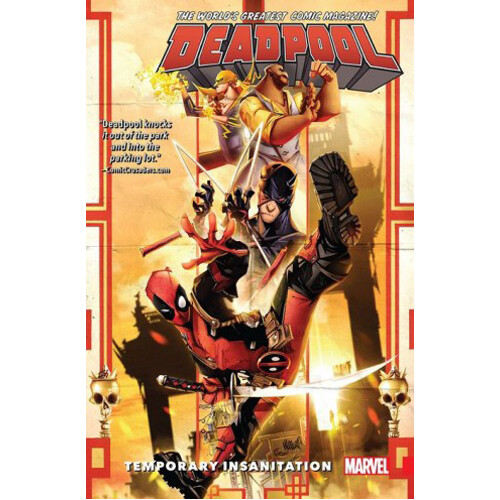 Книга Deadpool: World’S Greatest Vol. 4: Temporary Insanitation (Paperback)
Книга Deadpool: World’S Greatest Vol. 4: Temporary Insanitation (Paperback)