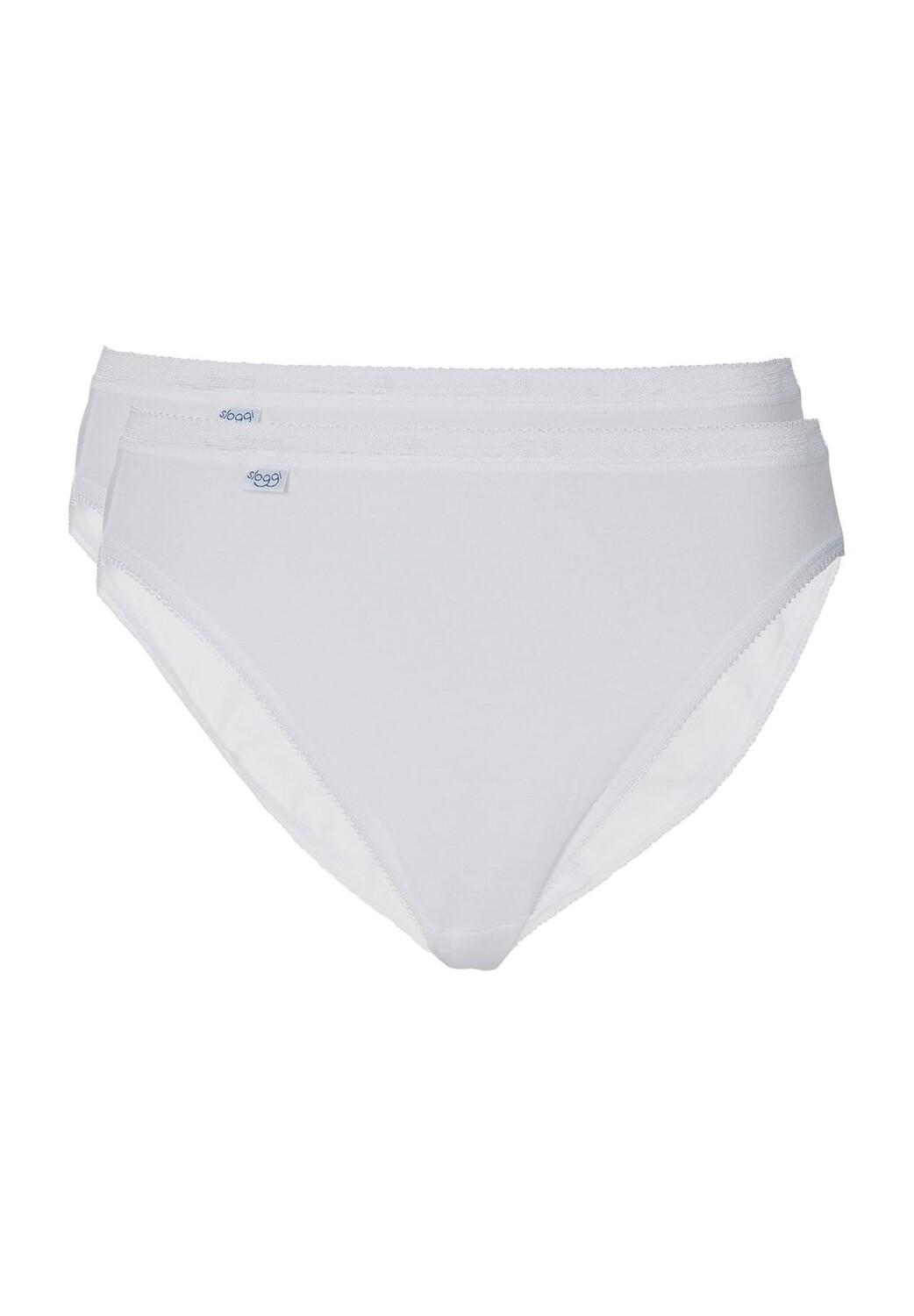Трусики Basic на талии, 2 шт., женские sloggi, белый
Трусики Basic на талии, 2 шт., женские sloggi, белый