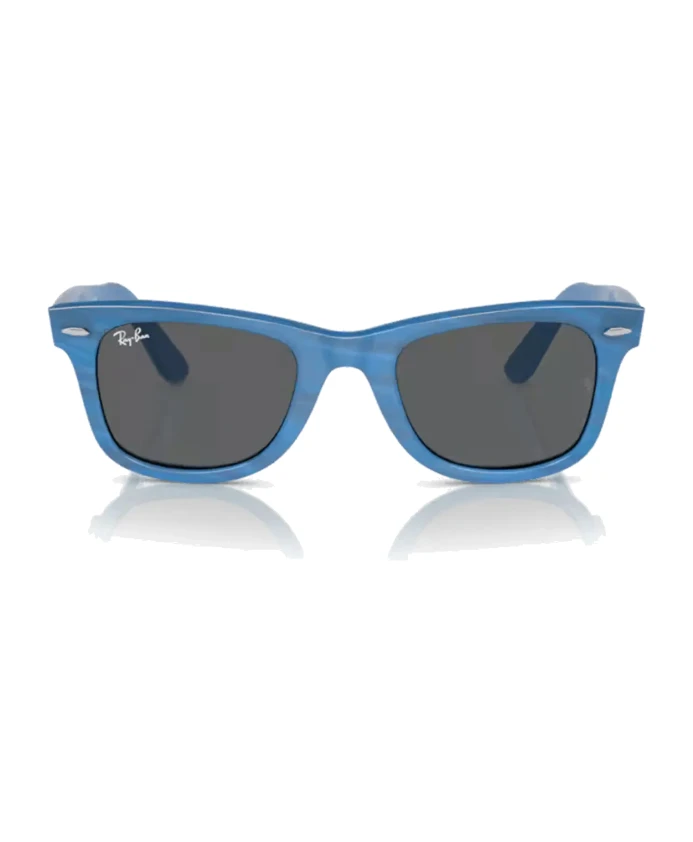 Полосатые солнцезащитные очки Wayfarer Ray-Ban, синий
Полосатые солнцезащитные очки Wayfarer Ray-Ban, синий