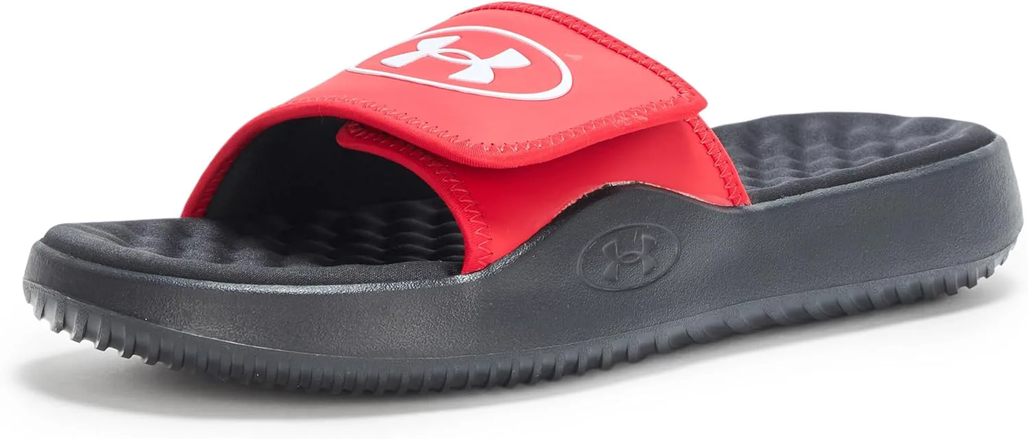Мужские сандалии Under Armour Ignite Pro 8 Slide, красный/черный
Мужские сандалии Under Armour Ignite Pro 8 Slide, красный/черный