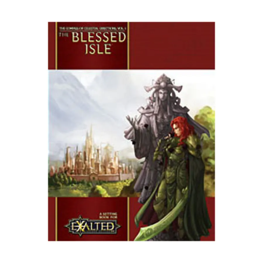 Compass of Celestial Directions #1 - The Blessed Isle, Exalted (2nd Edition) - Setting Books, мягкая обложка
Compass of Celestial Directions #1 - The Blessed Isle, Exalted (2nd Edition) - Setting Books, мягкая обложка