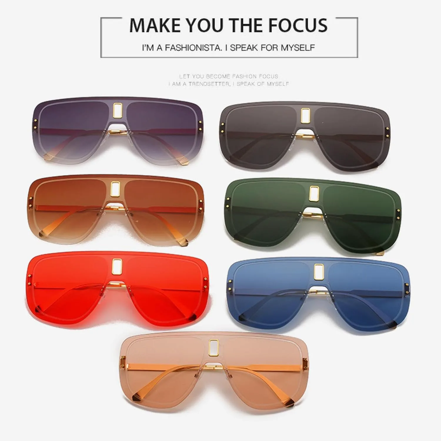 Крупные цельные солнцезащитные очки для женщин и мужчин, модные солнцезащитные очки для вождения и путешествий, солнцезащитные очки UV400 TKKTLLT, Gold Green
Крупные цельные солнцезащитные очки для женщин и мужчин, модные солнцезащитные очки для вождения и путешествий, солнцезащитные очки UV400 TKKTLLT, Gold Green