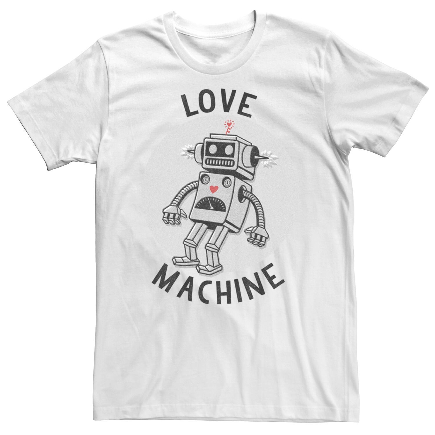 Мужская футболка с рисунком робота-игрушки Love Machine Licensed Character
Мужская футболка с рисунком робота-игрушки Love Machine Licensed Character