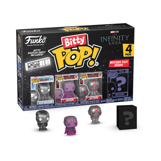 Funko Bitty POP!, коллекционная фигурка, Marvel, The Infinity Saga, Iron Man, 4 шт. Funko POP!
Funko Bitty POP!, коллекционная фигурка, Marvel, The Infinity Saga, Iron Man, 4 шт. Funko POP!