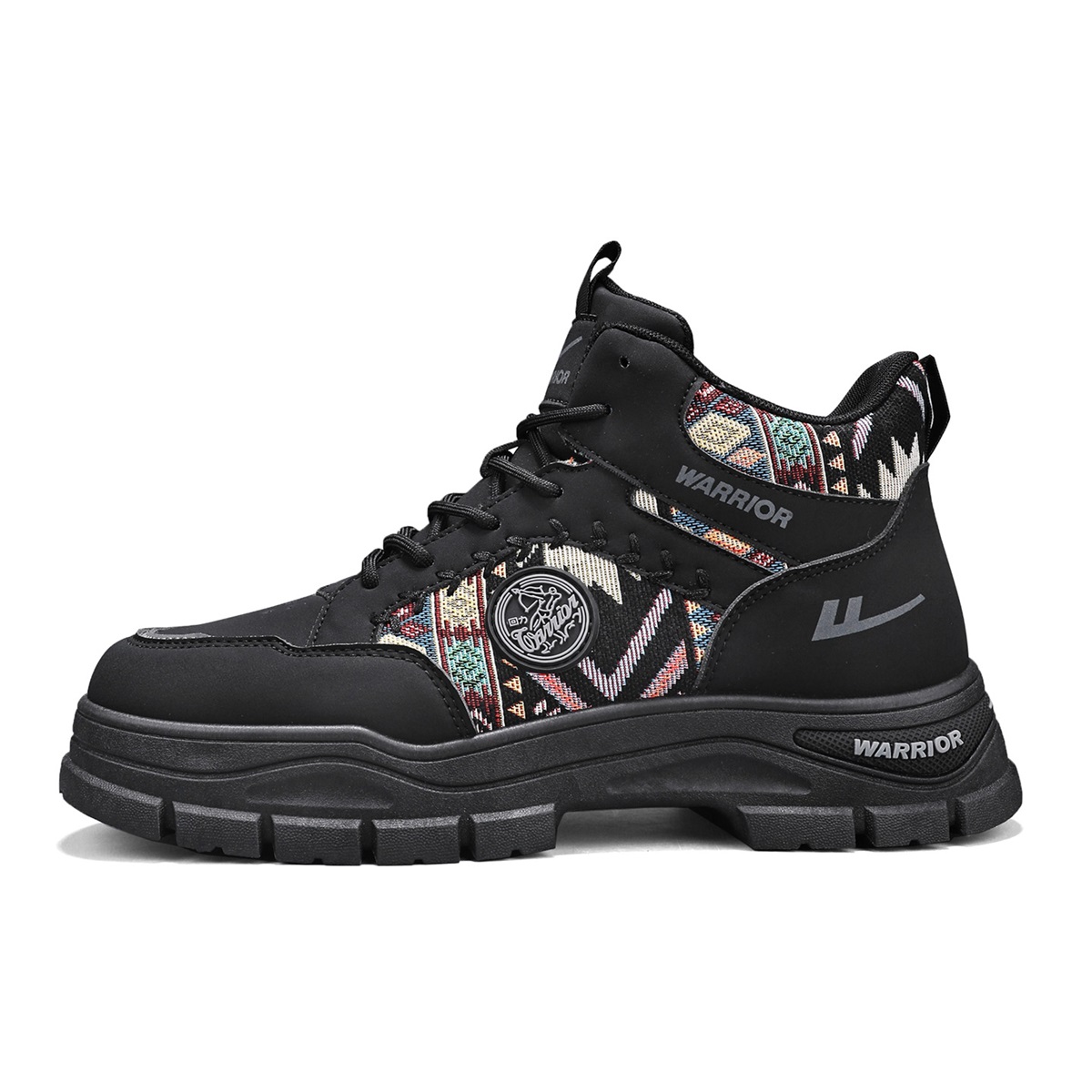 Оживленные универсальные туфли для активного отдыха Combat Boots мужские WARRIOR, черный серый
Оживленные универсальные туфли для активного отдыха Combat Boots мужские WARRIOR, черный серый