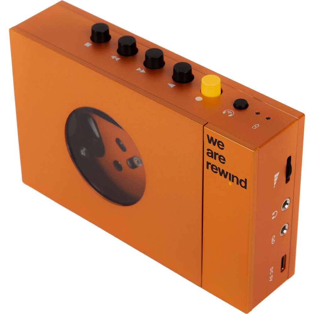 WE ARE REWIND WE-001 Serge Portable Bluetooth Cassette WE-001-O1
WE ARE REWIND WE-001 Serge Portable Bluetooth Cassette WE-001-O1