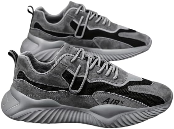 Дышащие и износостойкие мужские кроссовки на шнуровке, легкие мужские повседневные спортивные обувь Azttoztto, черный/серый
Дышащие и износостойкие мужские кроссовки на шнуровке, легкие мужские повседневные спортивные обувь Azttoztto, черный/серый