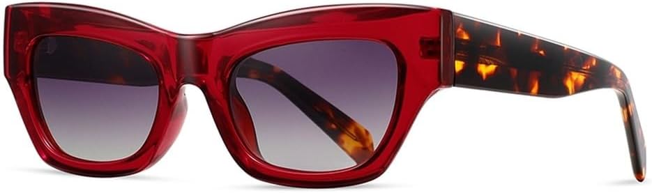 Солнцезащитные очки в квадратной оправе, поляризованные, мужские, с защитой от УФ-излучения UV400, женские, модные, «кошачий глаз», солнцезащитные очки для женщин, ацетатные, унисекс WNCKSQ, Red Leopard Frame
Солнцезащитные очки в квадратной оправе, поляризованные, мужские, с защитой от УФ-излучения UV400, женские, модные, «кошачий глаз», солнцезащитные очки для женщин, ацетатные, унисекс WNCKSQ, Red Leopard Frame