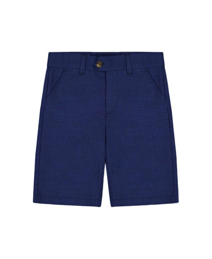 Бермуды для мальчиков с наклонными карманами - малыши, подростки Deux par Deux, синий
Бермуды для мальчиков с наклонными карманами - малыши, подростки Deux par Deux, синий